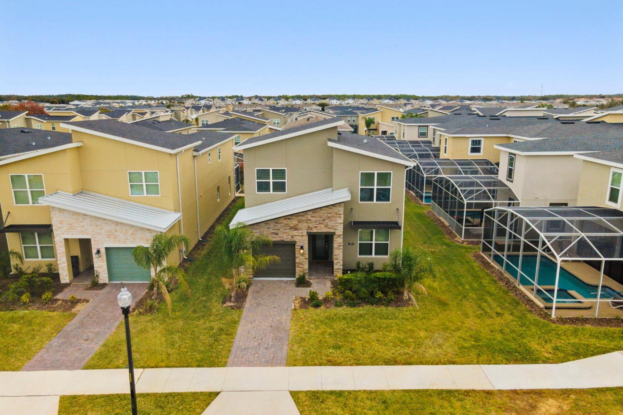 Gorgeous 5 Bd Home W Private Pool Next To Disney Kissimmee Kültér fotó