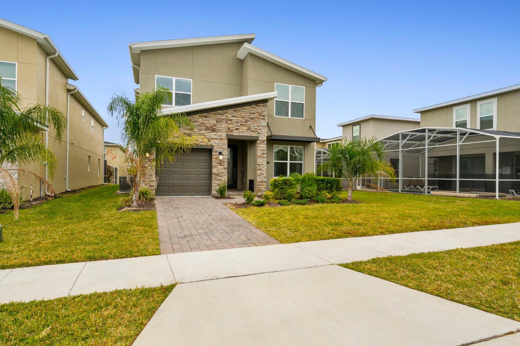 Gorgeous 5 Bd Home W Private Pool Next To Disney Kissimmee Kültér fotó