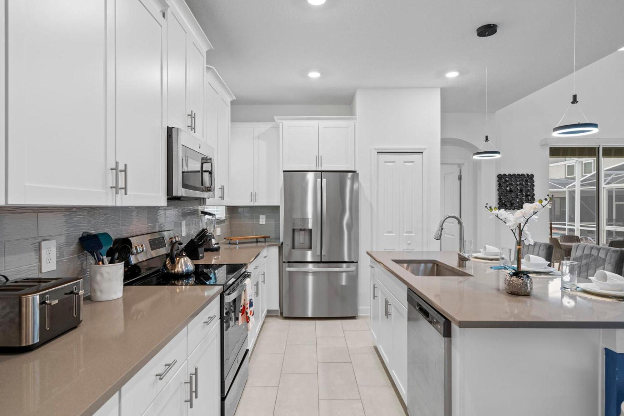 Gorgeous 5 Bd Home W Private Pool Next To Disney Kissimmee Kültér fotó